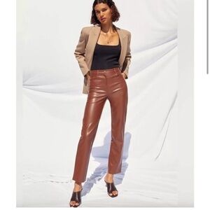 Aritzia Melina Leather Pant